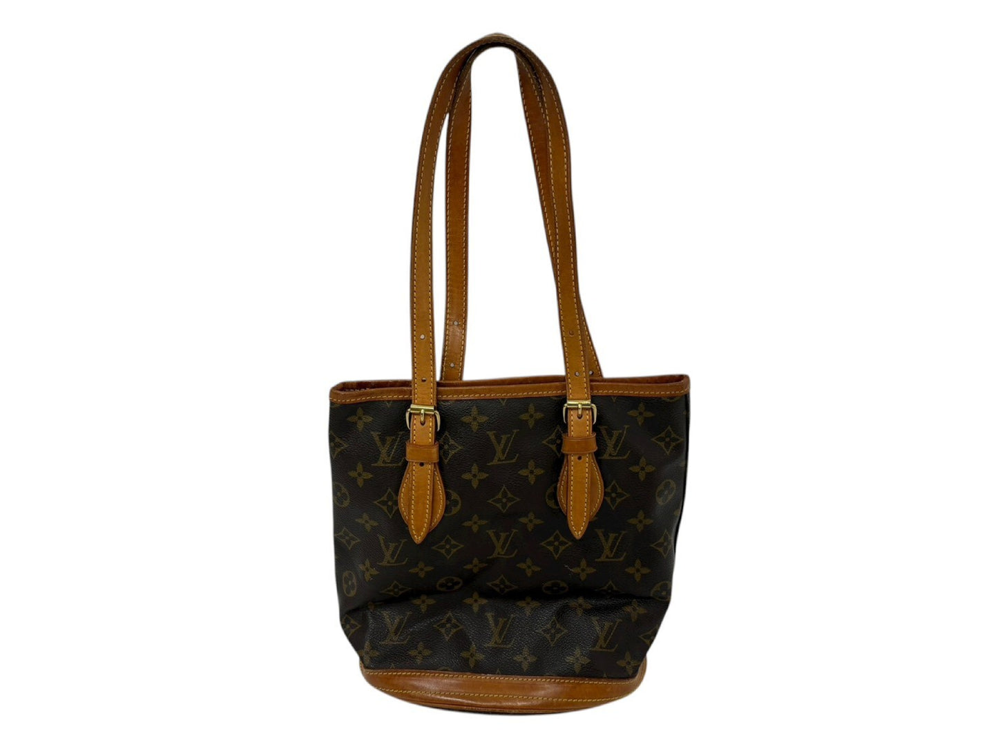 LOUIS VUITTON Monogram Monogram Bucket PM Tote Bag