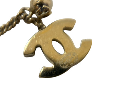 CHANEL 04A Mirror Motif Earrings