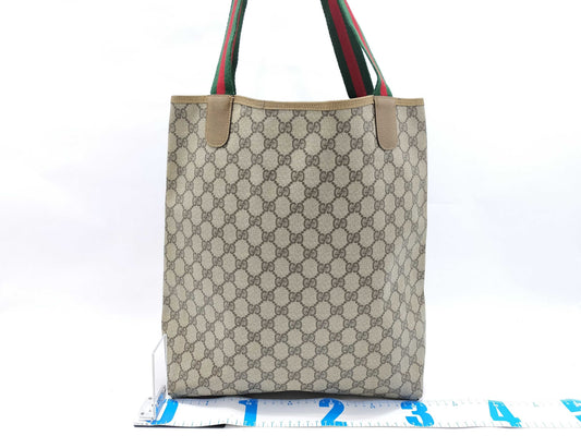 GUCCI Old GUCCI Gucci Tote Bag Old Gucci Sherry Line Tote Bag