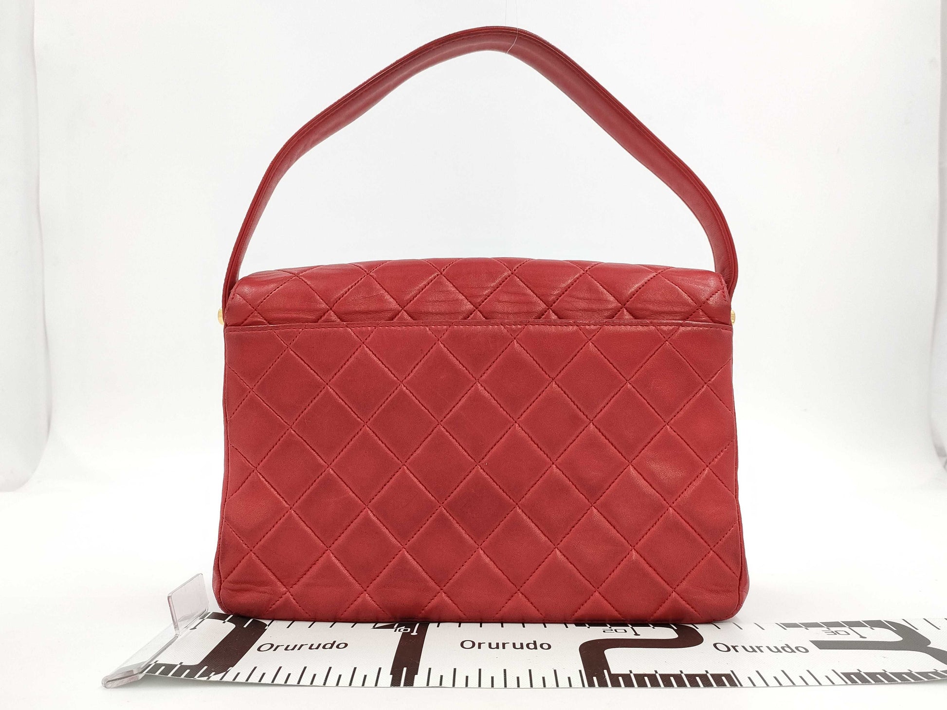 CHANEL Matelasse Double-Face Handbag Lambskin Handbag