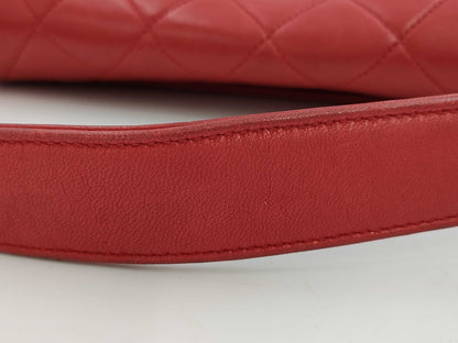 CHANEL Matelasse Double-Face Handbag Lambskin Handbag