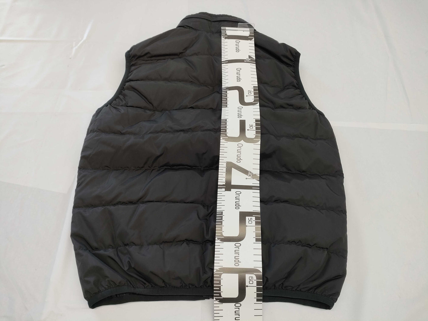 GUCCI GG Black Down Vest, Size 48