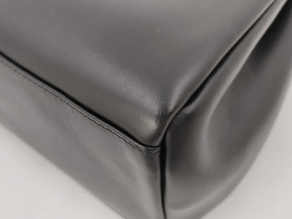 Salvatore Ferragamo Tote Bag, Box Calf Leather Handbag