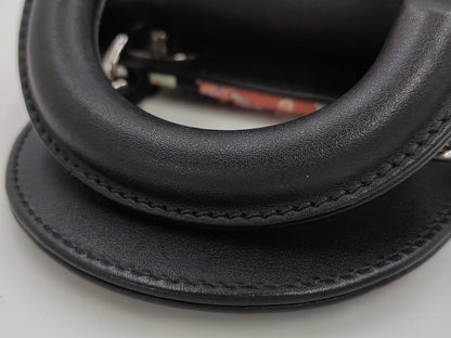 Dior Lady Dior Embroidered Beaded 2-Way Handbag Black Shoulder Bag