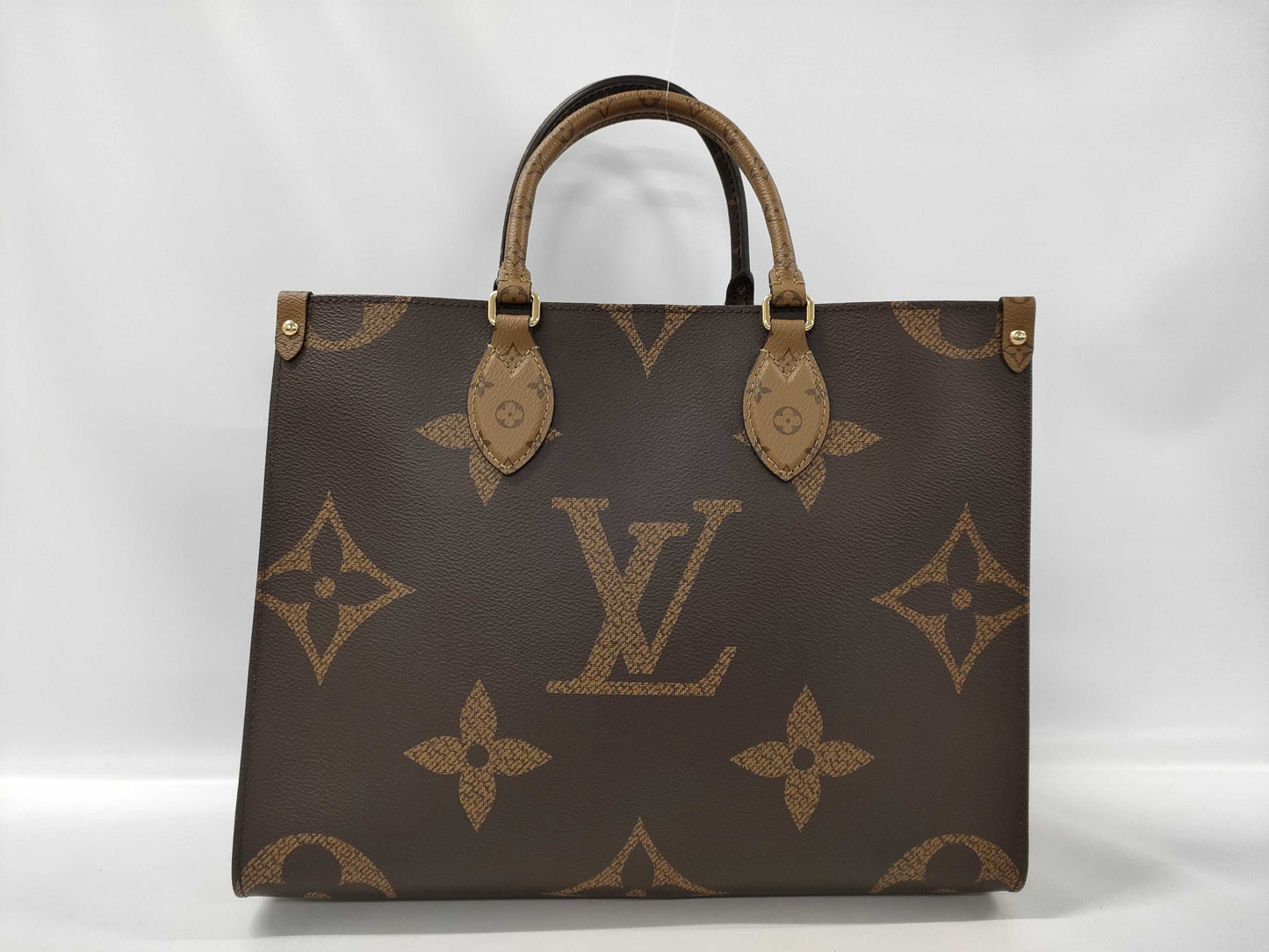 LOUIS VUITTON Monogram Giant On-the-Go MM M45321 FP2230 IC Tote Bag