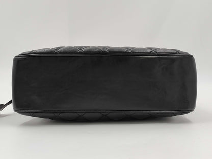 CHANEL Matelasse Lambskin Chain Shoulder Tote Bag