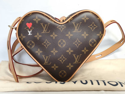 LOUIS VUITTON Monogram Sac Coeur Shoulder Bag M57456 Shoulder Bag
