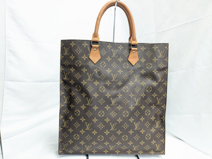 LOUIS VUITTON LV Monogram Sac Plat Tote Bag