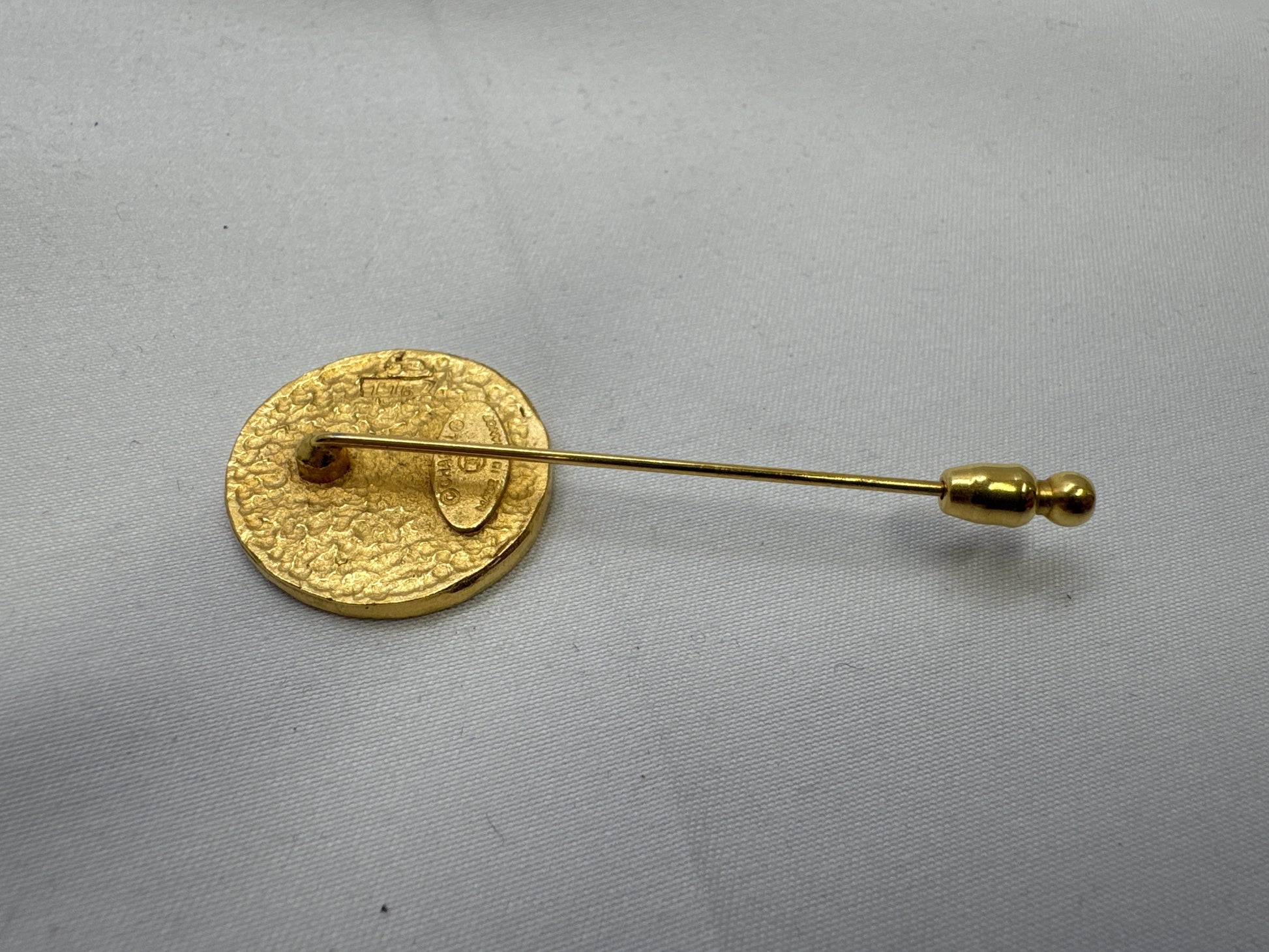 CHANEL Lion Motif Pin 1167 Brooch