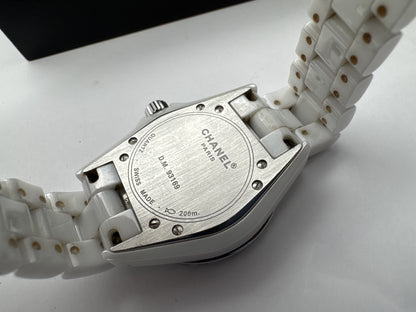 CHANEL J12 H1628 DM93169 White Dial Quartz Women's Watch