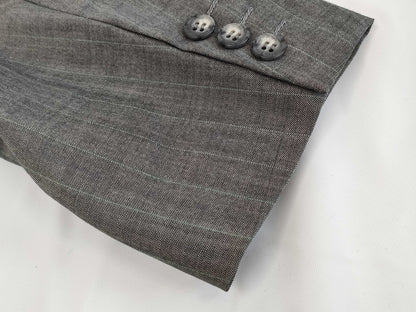 BALENCIAGA Suit Set, Double Breasted, Gray, Size 96AB5, Other Apparel