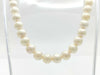 Pearl diameter approximately 8.5-8.8mm, Sterling Silver, 47.9g, Necklace 