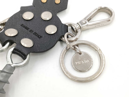 PRADA Prada Robot Bag Charm Key Case/Key Holder
