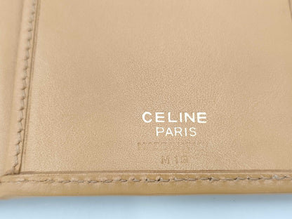 CELINE Macadam Bifold Long Wallet with Billfold