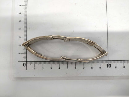 GUCCI Logo Plate Link Bracelet/Bangle