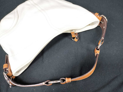 COACH / One-Shoulder Bag / 3651 / Hobo / Leather / Off-White Shoulder Bag