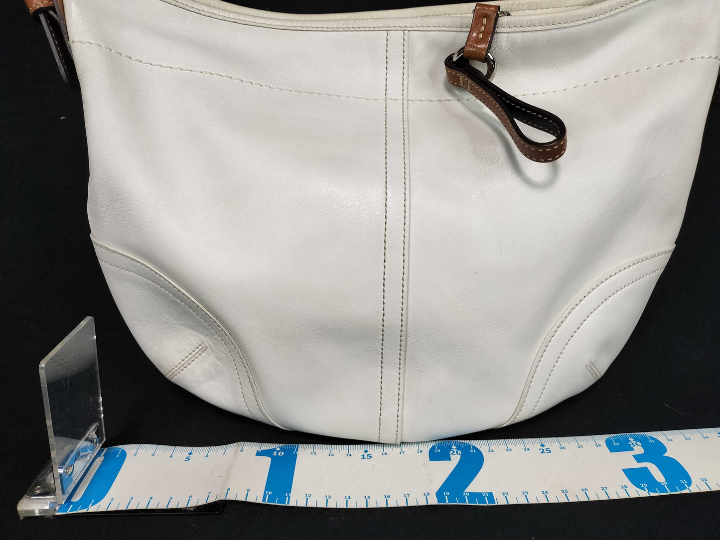 COACH / One-Shoulder Bag / 3651 / Hobo / Leather / Off-White Shoulder Bag