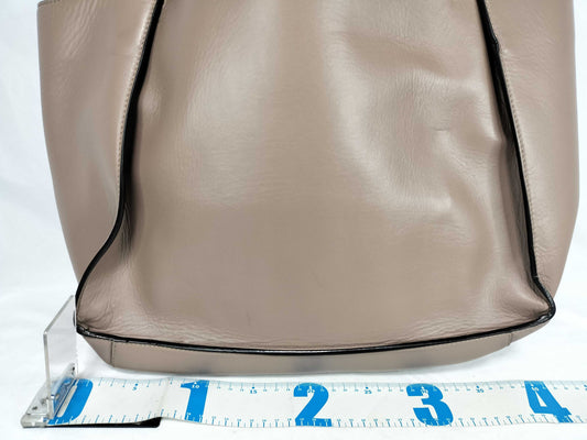 Stella McCartney / Large Tote Bag / 502793 / Logo / Punching / Alter Nappa / Greige / Pouch Included