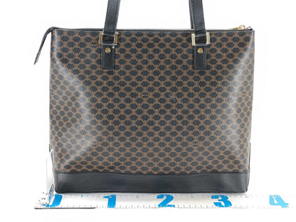 CELINE Madagam Tote PVC/Black Shoulder Bag