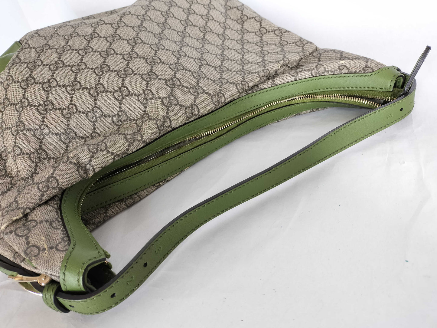 GUCCI GG Supreme GUCCI One-Shoulder Bag GG Supreme/Green Shoulder Bag