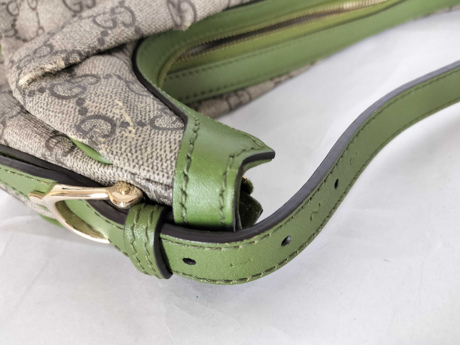 GUCCI GG Supreme GUCCI One-Shoulder Bag GG Supreme/Green Shoulder Bag