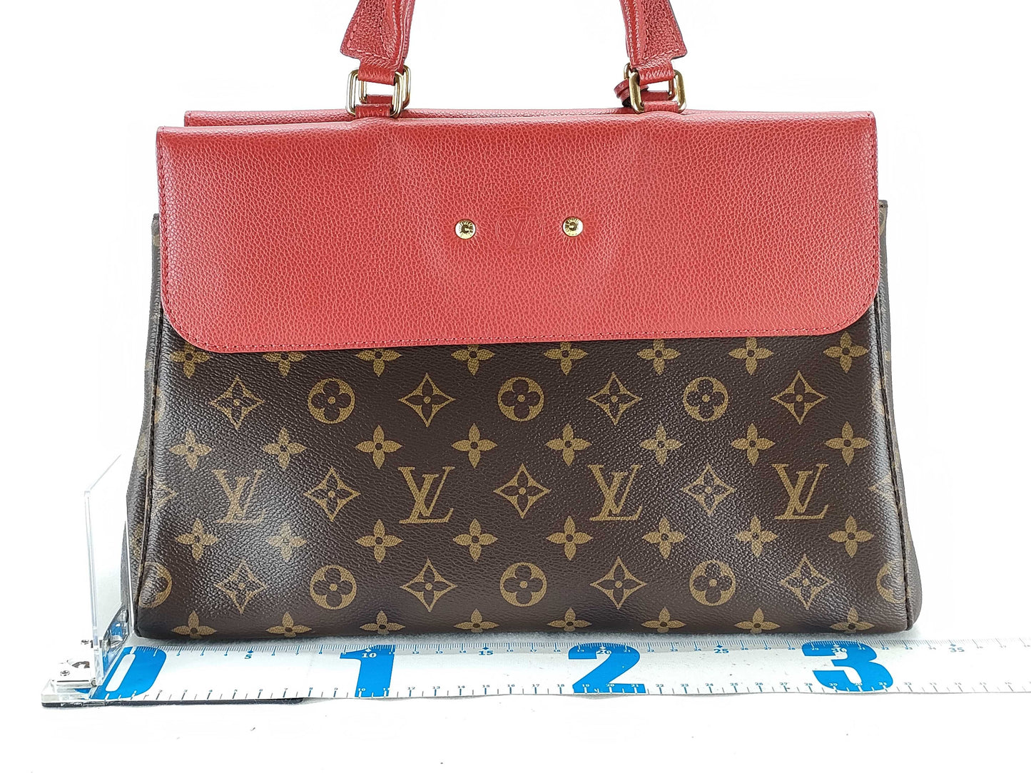 LOUIS VUITTON Monogram LOUIS VUITTON Venus Monogram/Cerise Handbag