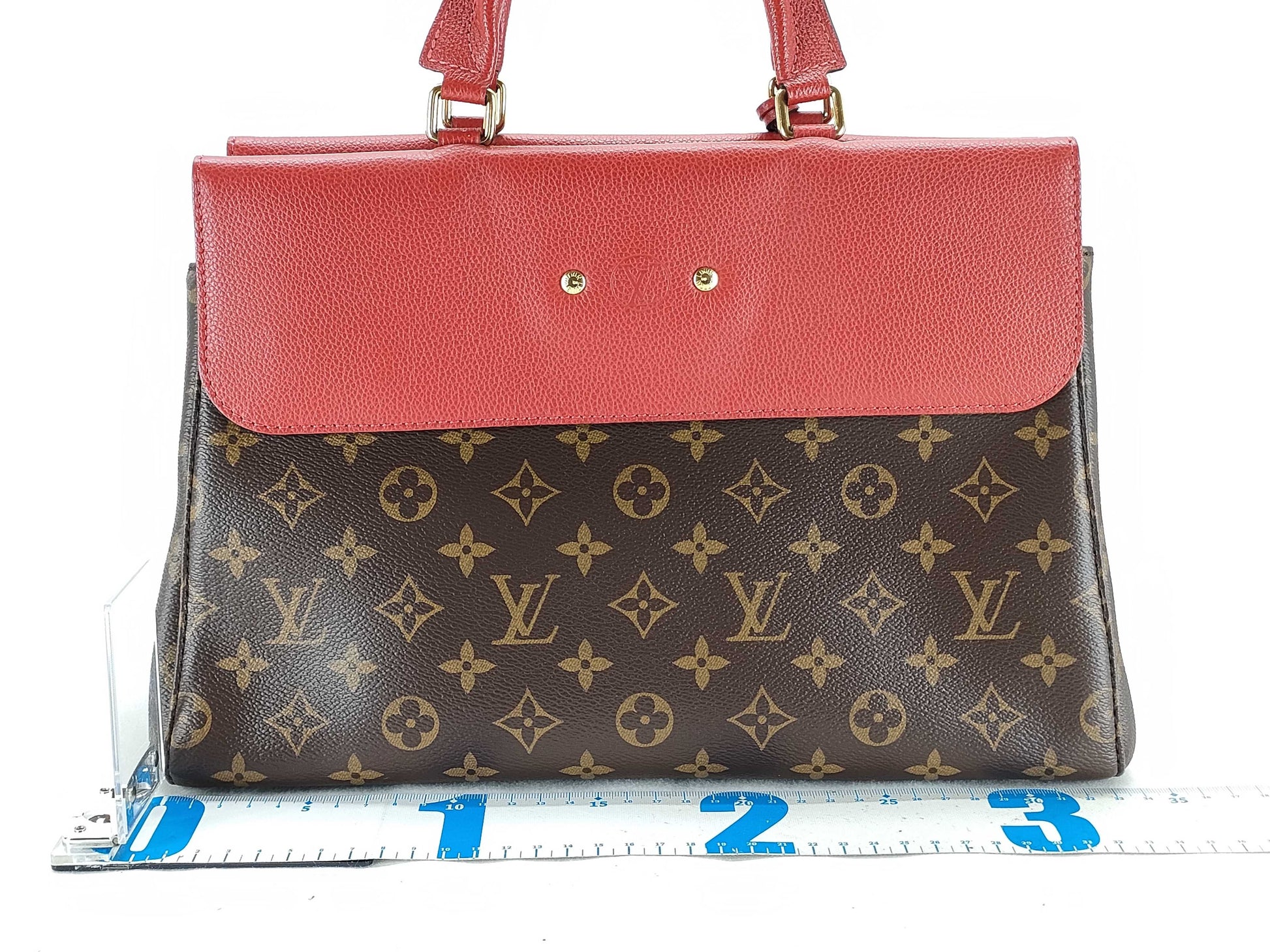 LOUIS VUITTON Monogram LOUIS VUITTON Venus Monogram/Cerise Handbag