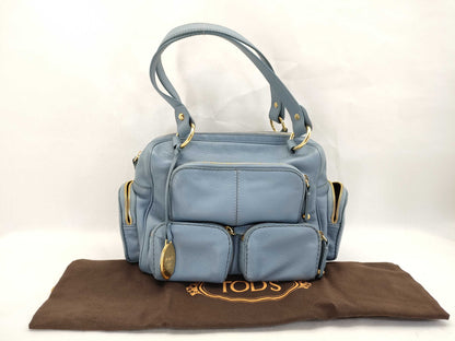 TODS TODS Handbag Leather/Blue Handbag