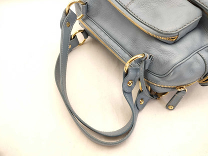 TODS TODS Handbag Leather/Blue Handbag