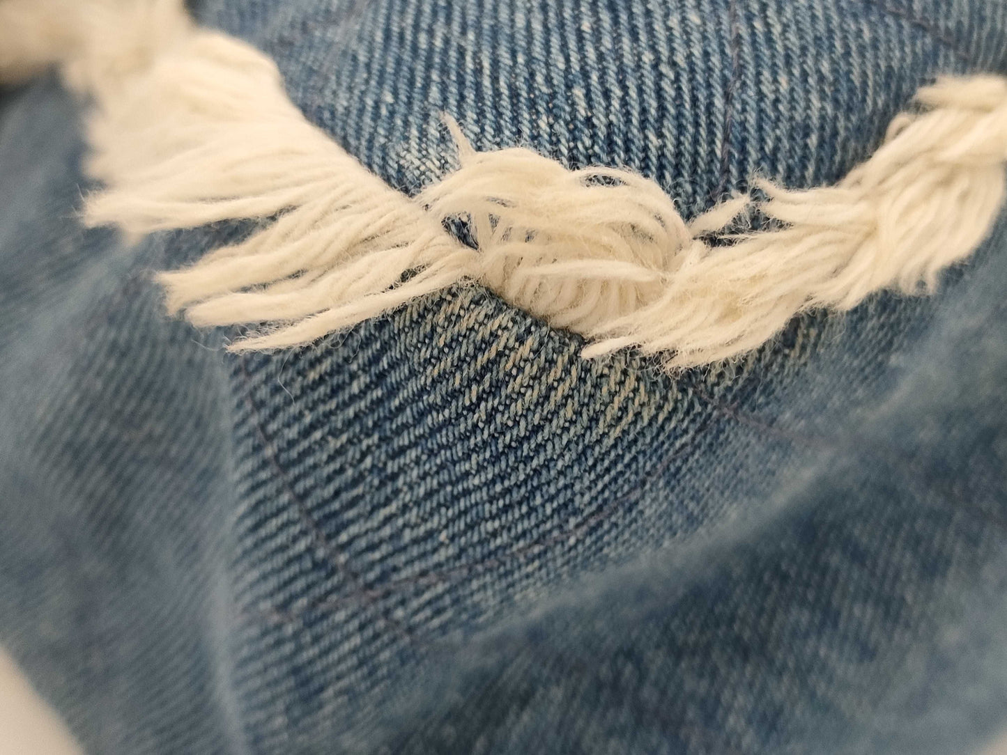 CHANEL Deca Matelasse 34 Denim/Blue/GD Shoulder Bag