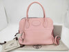 HERMES Bolide 31 Taurillon/Rose Sakura/U Stamp/Silver Shoulder Bag