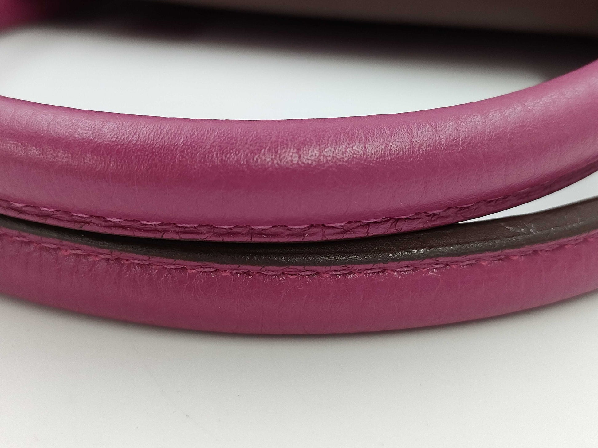 HERMES HERMES Birkin 40 Togo/Tosca/□O Stamp/Silver Handbag