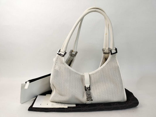 GUCCI Mesh Jackie Handbag with Pouch