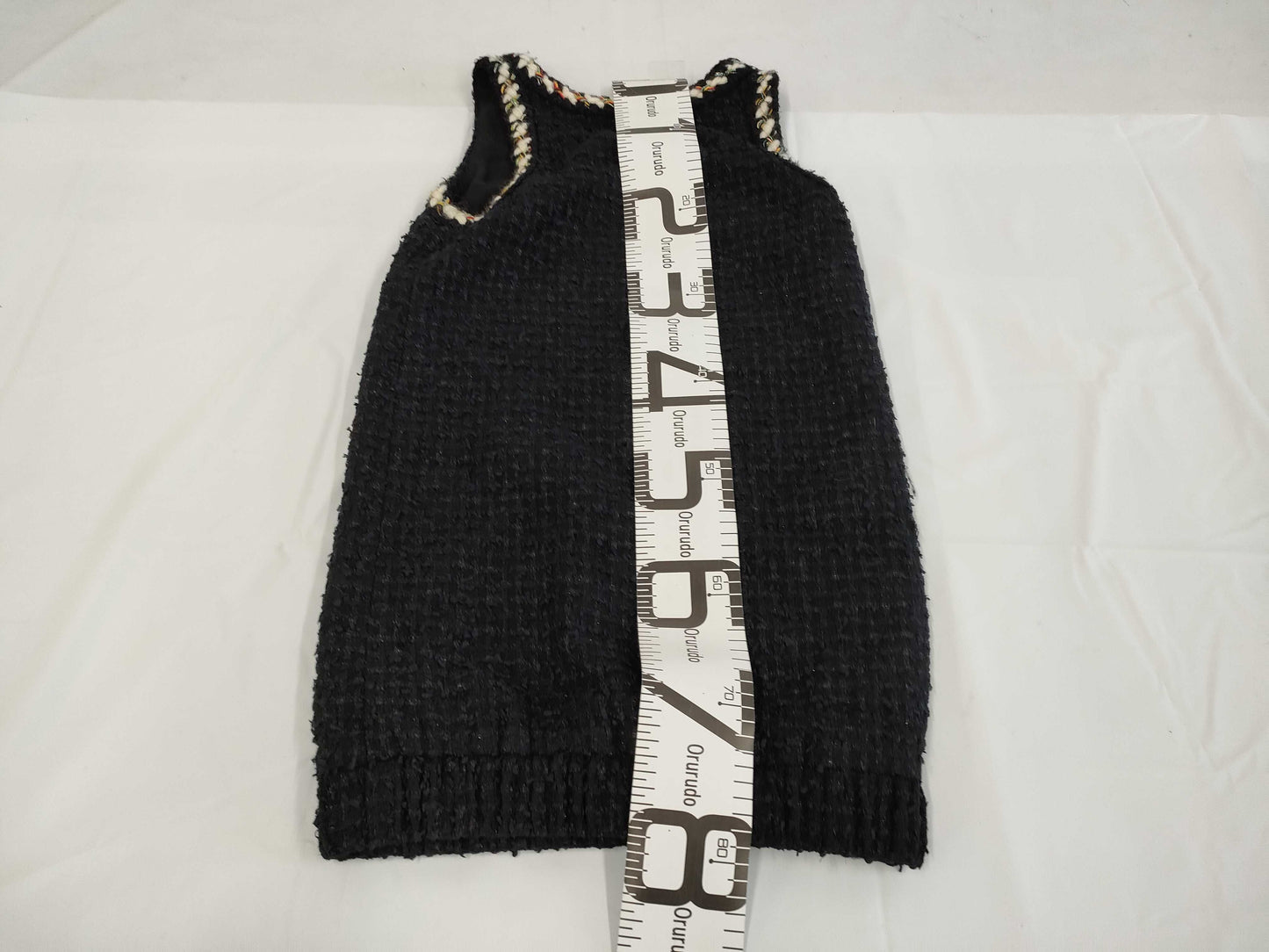 CHANEL / Cotton / Sleeveless / Dress / Size 34 / Hanger Included Dress