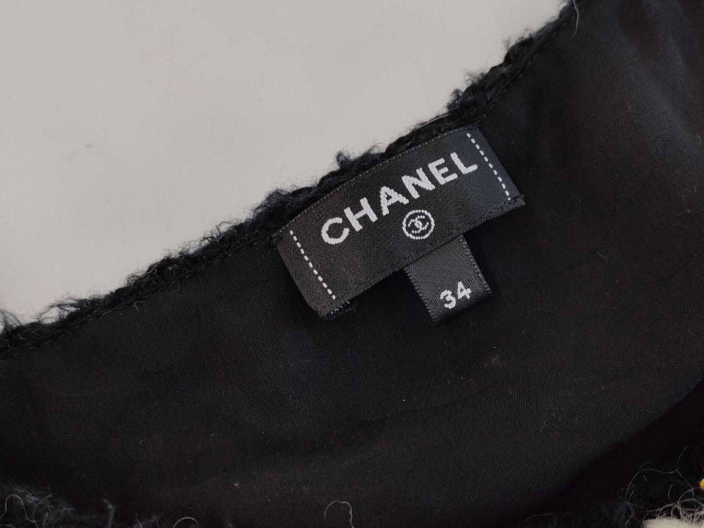 CHANEL / Cotton / Sleeveless / Dress / Size 34 / Hanger Included Dress