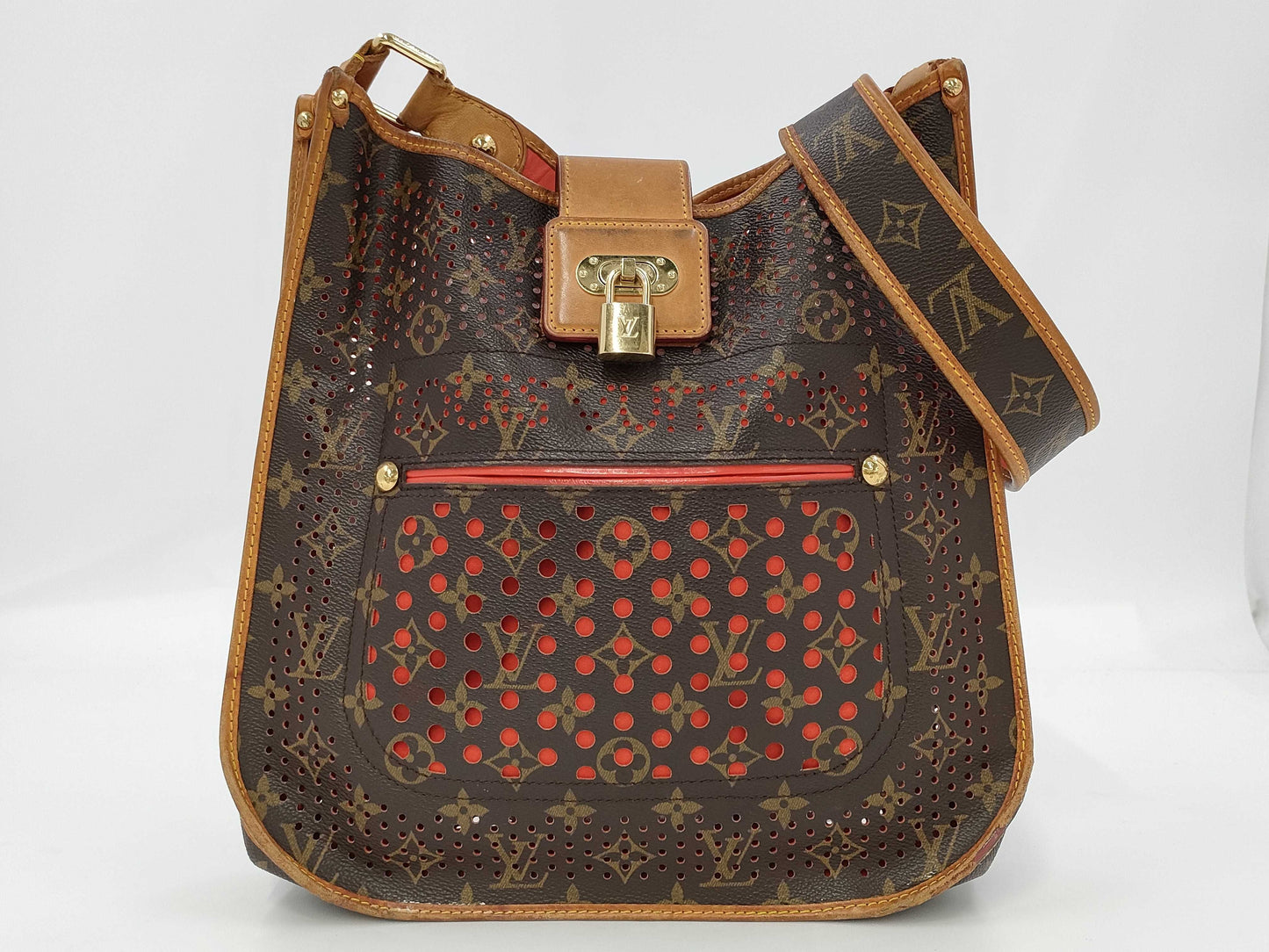 LOUIS VUITTON Monogram Perforated Musette M95174 Shoulder Bag
