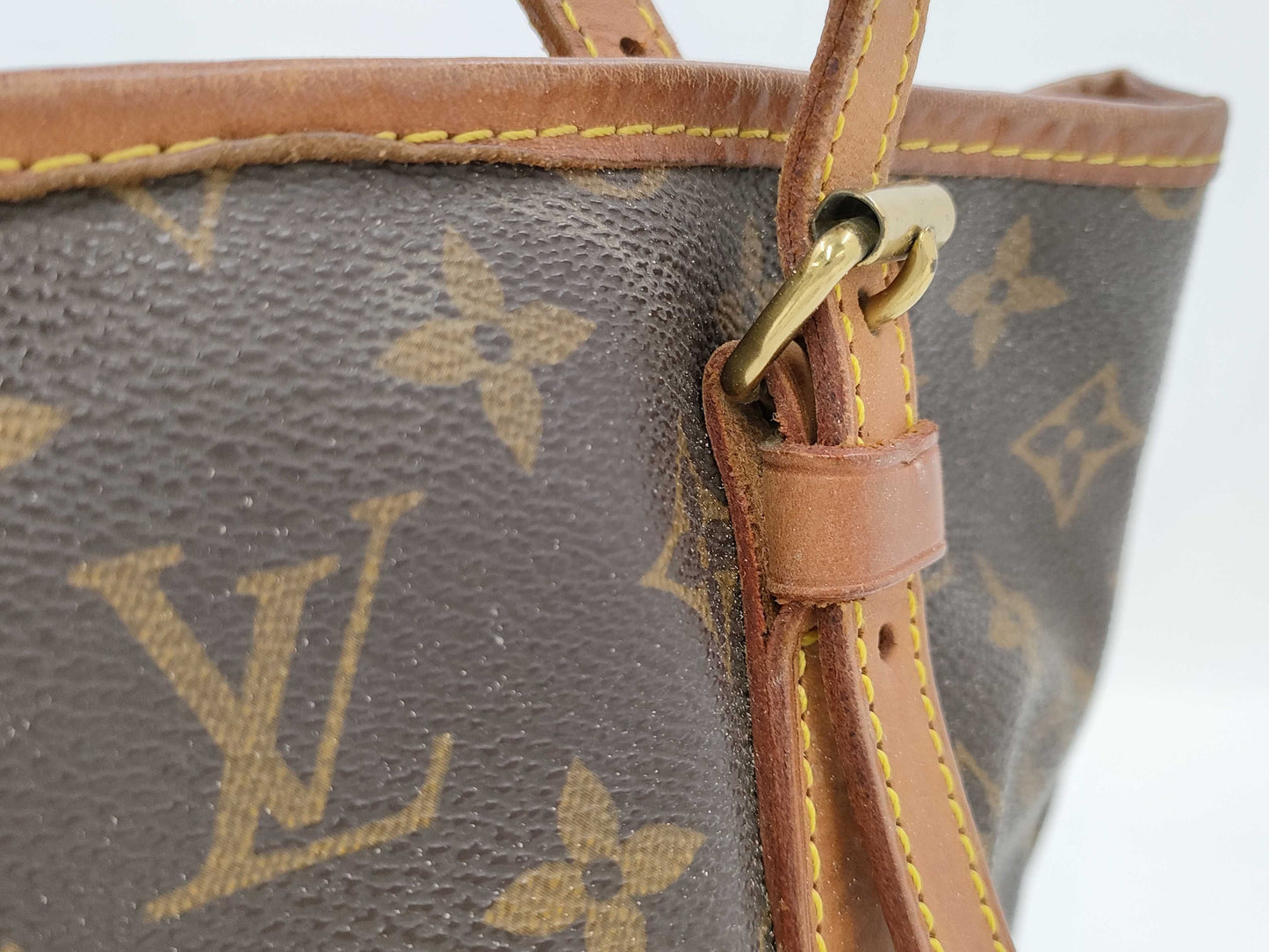 LOUIS VUITTON Monogram Bucket PM M42238 Handbag