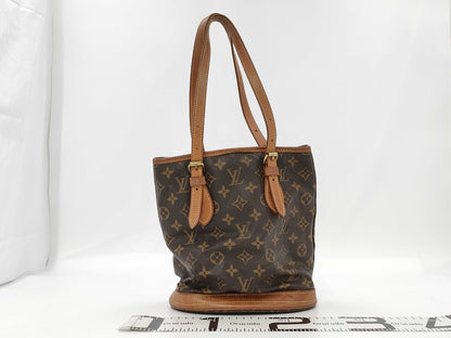 LOUIS VUITTON Monogram Bucket PM M42238 Handbag