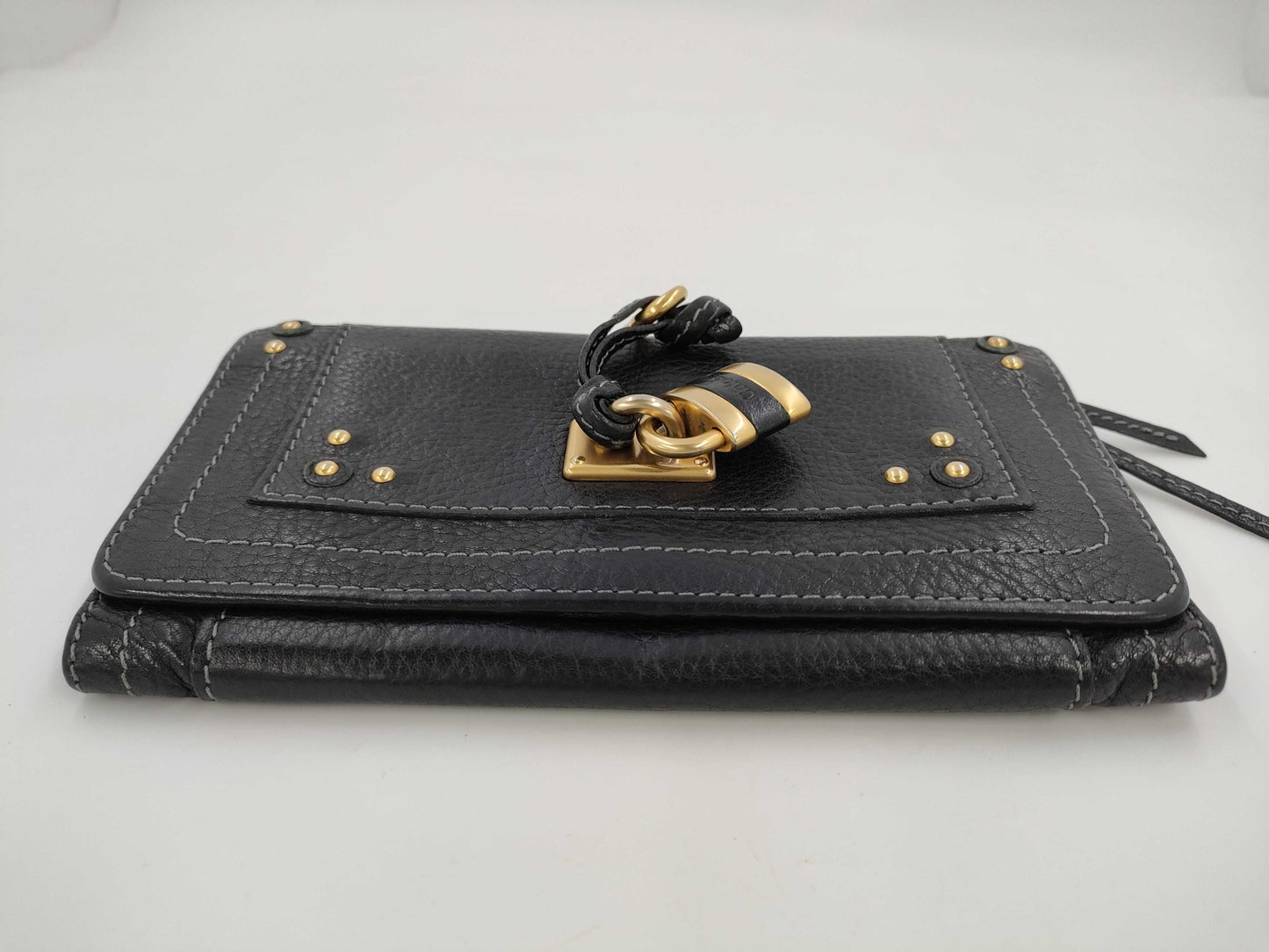 Chloe Paddington Long Wallet Black Wallet
