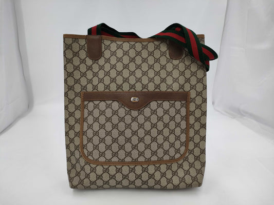 GUCCI Vintage Sherry Tote Bag