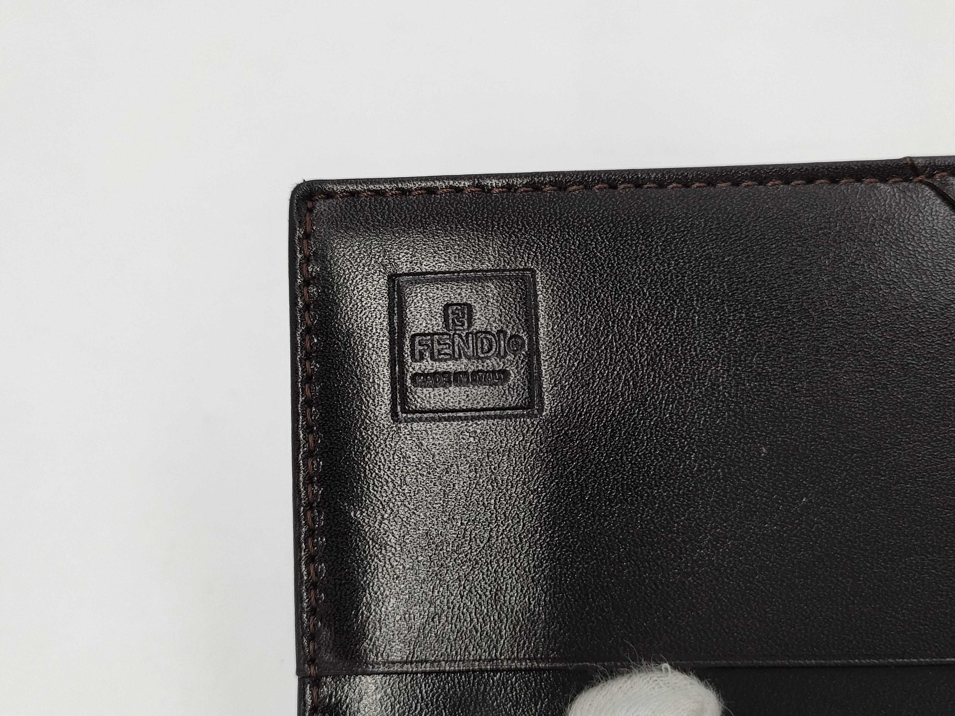 FENDI Zucca Bifold Long Wallet