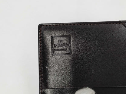 FENDI Zucca Bifold Long Wallet