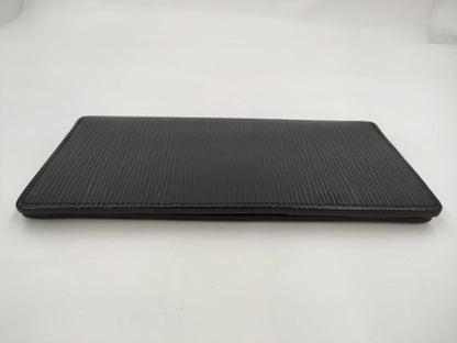 LOUIS VUITTON Brazza Epi Black Wallet