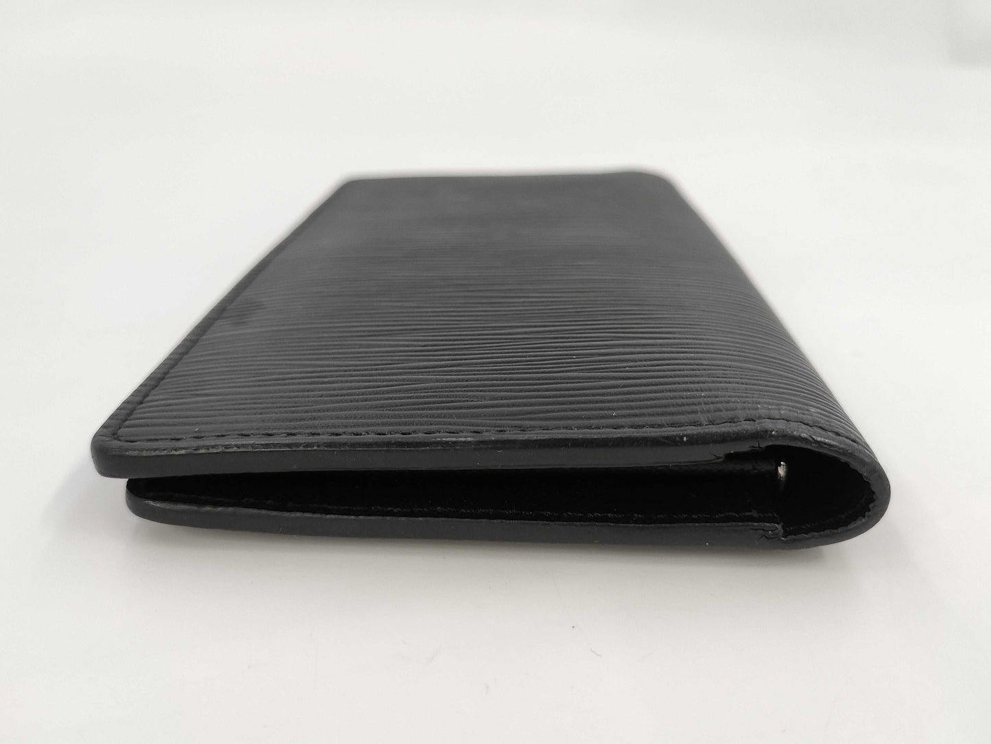 LOUIS VUITTON Brazza Epi Black Wallet