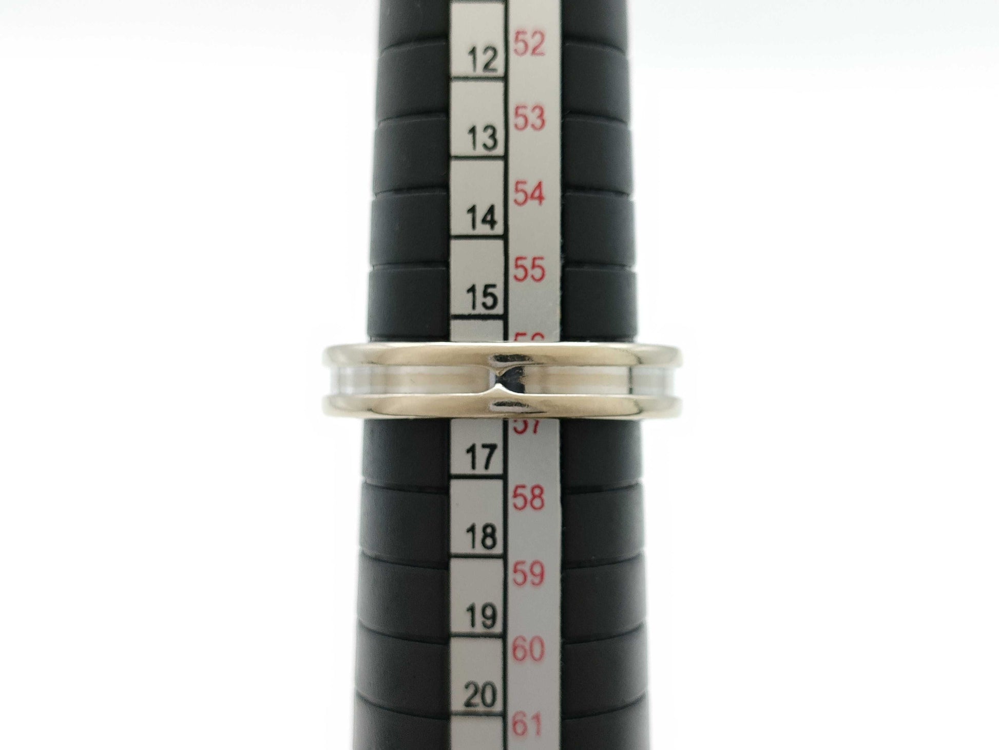 BVLGARI B.zero1 XS #57 WG 750 7.7g Ring 