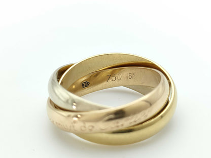 Cartier Trinity #51 750 7.7g Ring 