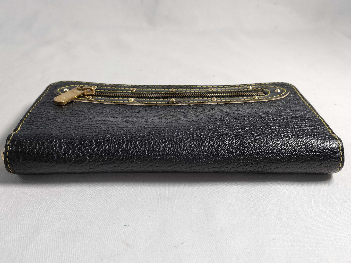 LOUIS VUITTON Suhali Studded Zippy Wallet Long Wallet