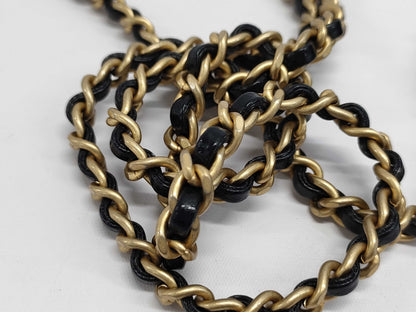 CHANEL Turnlock Caviar Skin Shoulder Bag Plate Shoulder Bag