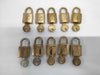 LOUIS VUITTON Key Padlock Set of 10 Other Accessories