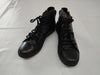 LOUIS VUITTON Monogram Leather High-Top Sneakers in Black, Size 37